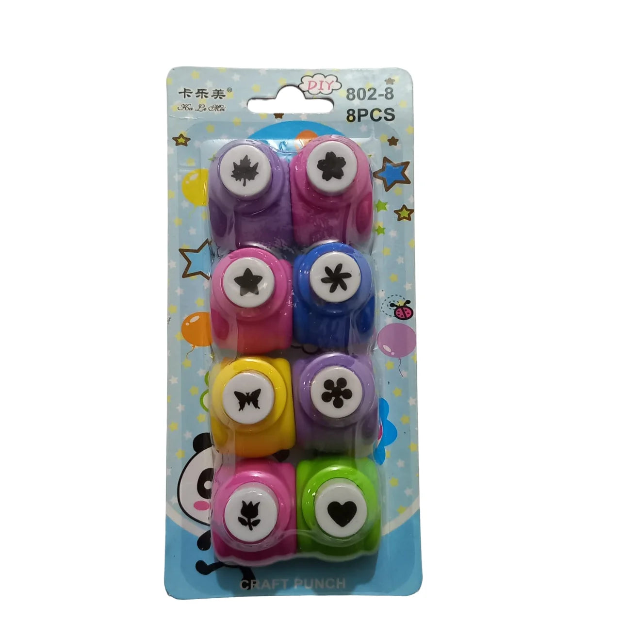 Pack of 8 - Mini DIY Assorted Paper Punching Machines Crafts Punch at Best Price in Pakistan. Best Art Supplies, Office & Stationery Store. ✓ Free Delivery ✓ Cash on Delivery ✓ Deals