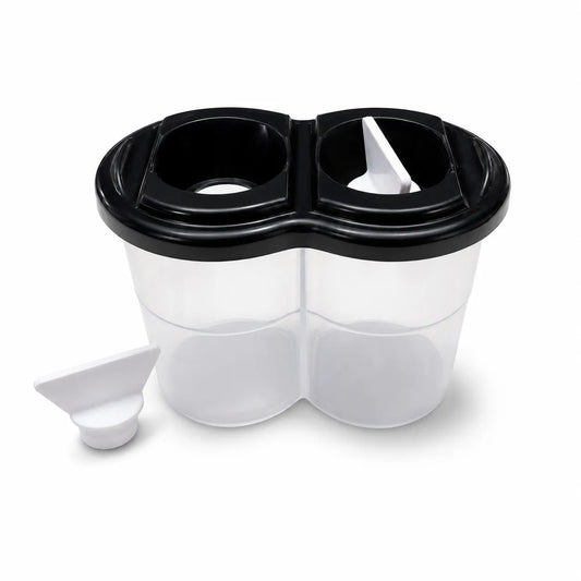 Shop the Paint Brush Washer Bucket at Qasimstationers.pk. This innovative dual water container ensures your brushes are clean and ready for your next masterpiece.