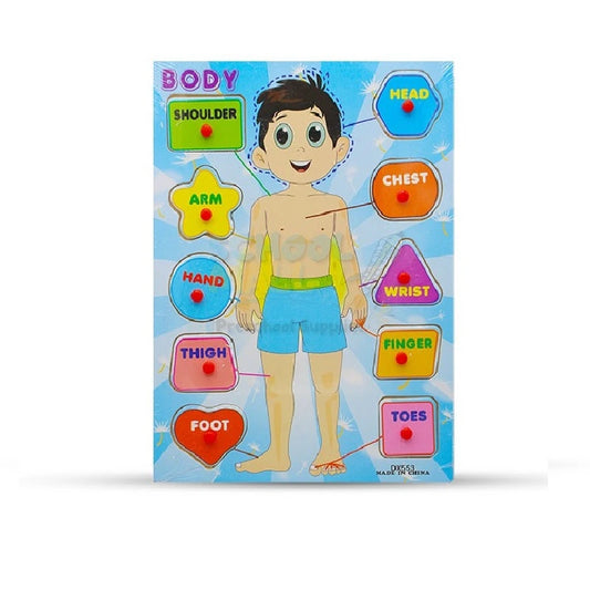 Buy Parts of The Body Wooden Puzzle Board at Best Art Supplies & Stationery Store. Check Price and Buy Online. ✓ Free Shipping ✓ Cash on Delivery