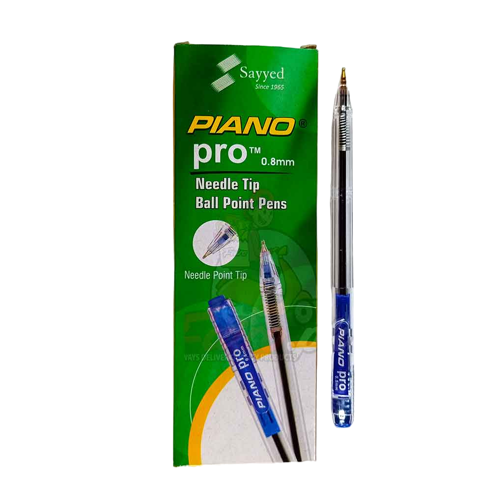 Piano Pro Ball Pen - 10 Pcs at Best Price in Pakistan. Best Art Supplies, Office & Stationery Store. ✓ Free Delivery ✓ Cash on Delivery ✓ Deals