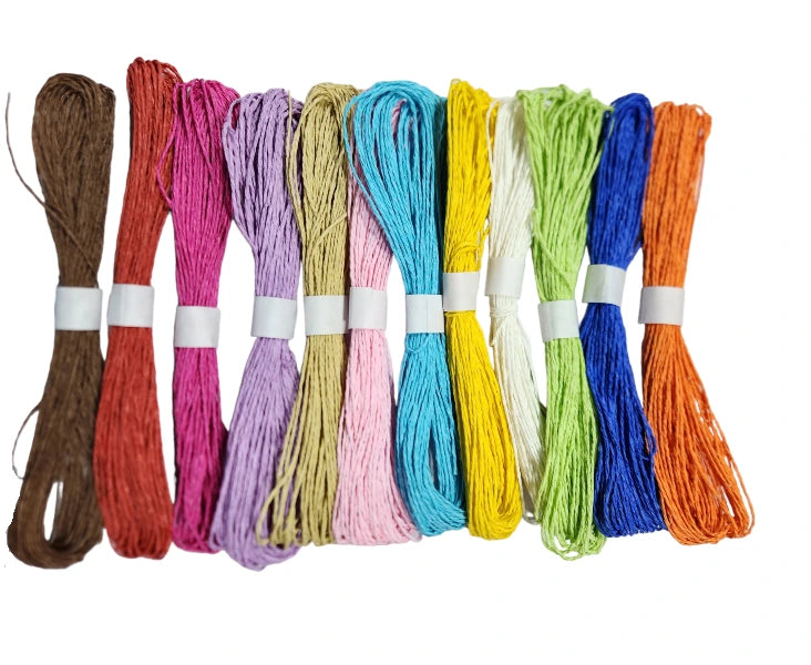 Plain Colored Twisted Paper Rope Threads for DIY Art and Craft Projects at Best Price in Pakistan. Best Art Supplies, Office & Stationery Store. ✓ Free Delivery ✓ Cash on Delivery ✓ Deals