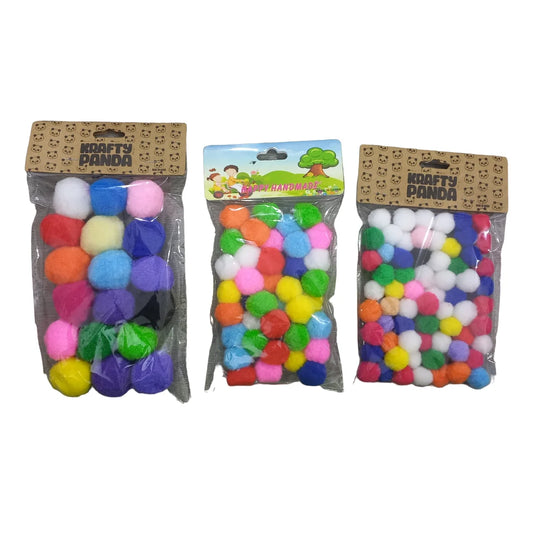 Pompoms Craft Assorted Colors Art and Craft Multicolor at Best Price in Pakistan. Best Art Supplies, Office & Stationery Store. ✓ Free Delivery ✓ Cash on Delivery ✓ Deals