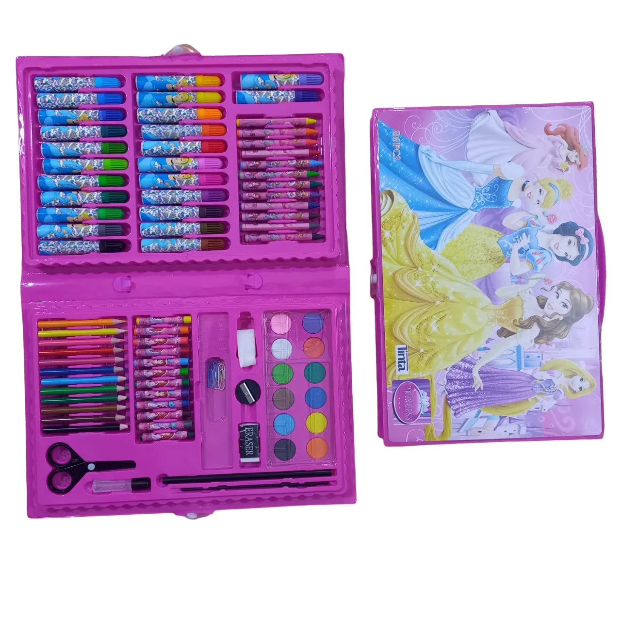 Princess Multi Color 86 PCS Kit / Set with Button Box Best Quality at Best Prices at Best Price in Pakistan. Best Art Supplies, Office & Stationery Store. ✓ Free Delivery ✓ Cash on Delivery ✓ Deals