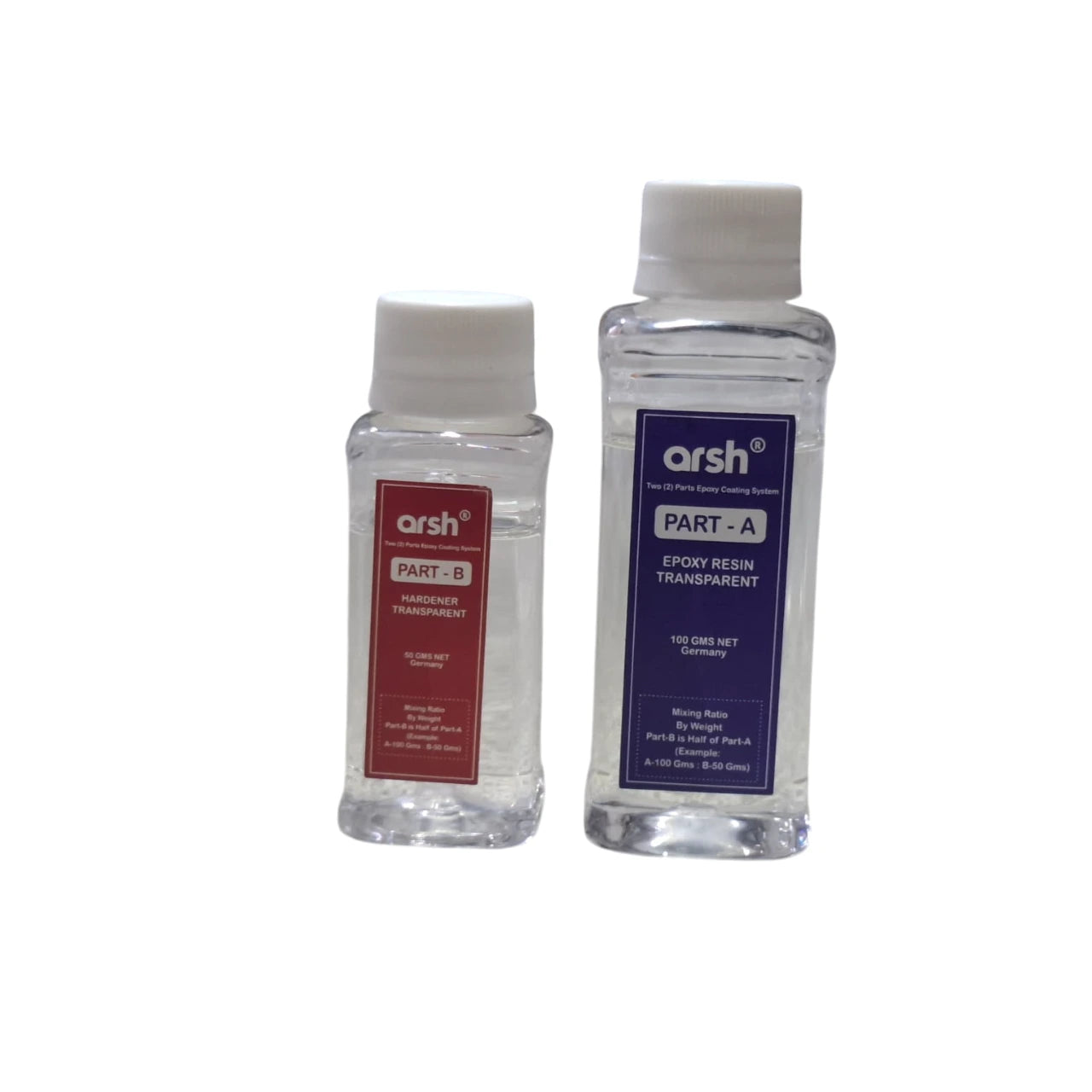 Create stunning art with our imported epoxy resin kit. This 2:1 ratio formula offers a durable, self-levelling finish that protects and enhances your creations.