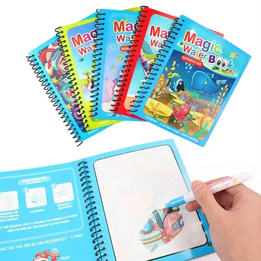 Shop the Magic Water Quick Dry Book for children! This innovative drawing pad offers endless creativity and learning. Available now at Qasimstationers.pk.