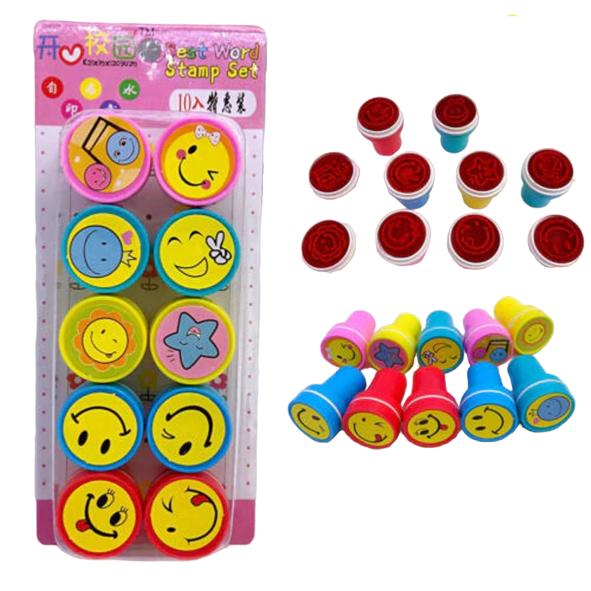 Set of 10pcs Cartoon Smiling Face Stamp Self-Ink Appreciation Stamps at Best Price in Pakistan. Best Art Supplies, Office & Stationery Store. ✓ Free Delivery ✓ Cash on Delivery ✓ Deals