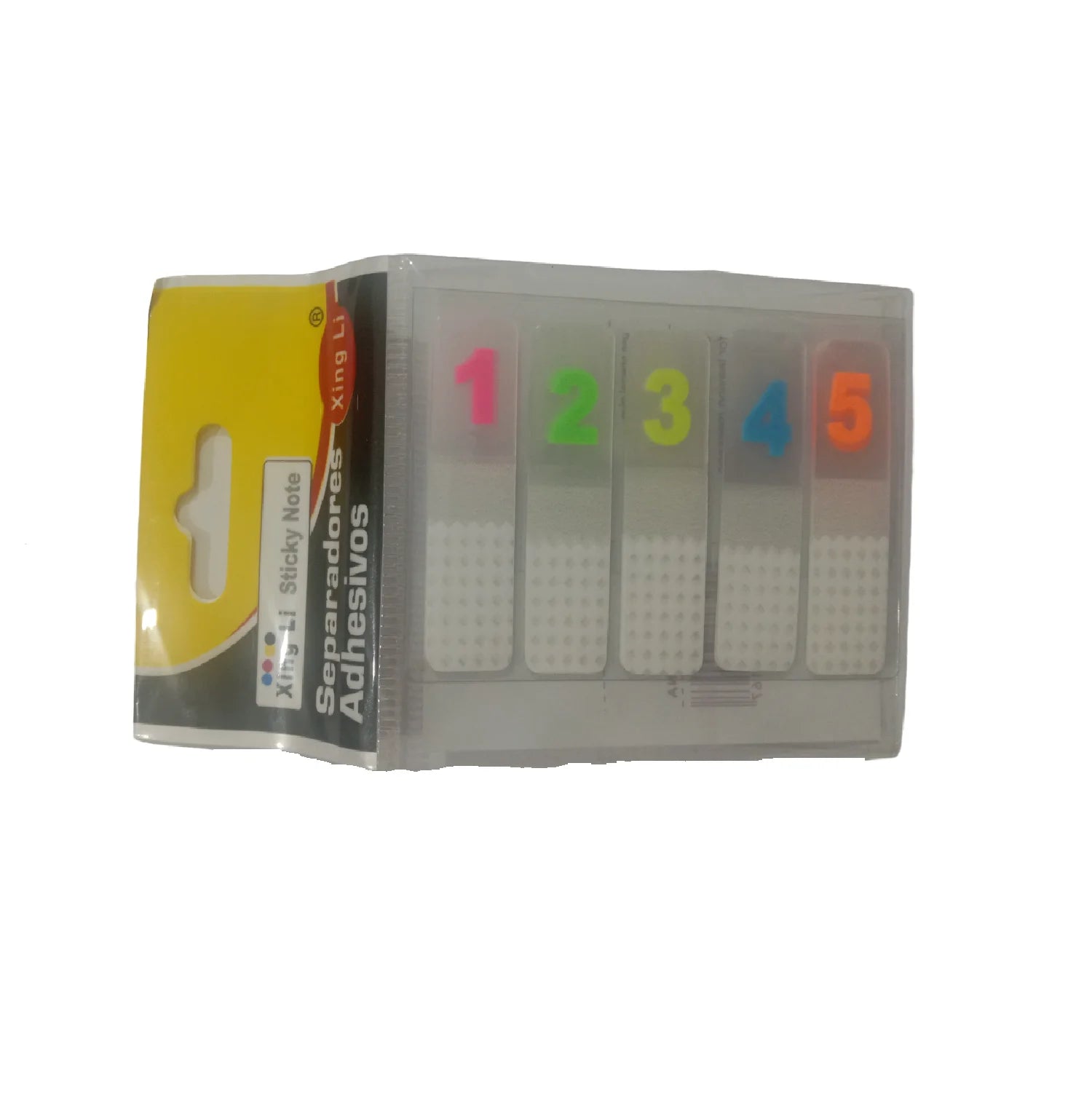 Best for home and office Five different colors Durable Perfect for Notes and reminders Each Color 20 Sheets Numeric Numbers Best for home and office