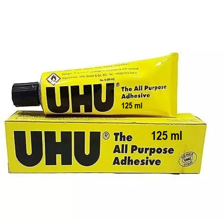 UHU - All Purpose Adhesive Tube # 14 - 125 ml at Best Price in Pakistan. Best Art Supplies, Office & Stationery Store. ✓Free Delivery ✓Cash on Delivery ✓Deals