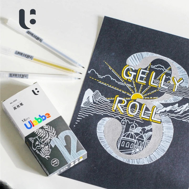 Ulebbe Gelly Roll Gel Pen 1mm for Art, Mandala & Adult Coloring at Best Price in Pakistan. Best Art Supplies, Office & Stationery Store. ✓ Free Delivery ✓ Cash on Delivery ✓ Deals