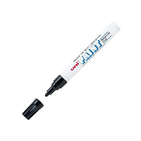 Buy UNI Paint Marker Black online at best price in Pakistan from Qasimstationers.pk Available in All Colors and shades See Options pay cash on delivery right at your doorstep. Uni Paint Marker writes on virtually any surface glass, metal, wood, rubber, stone, plastic, paper, vinyl, leather, canvas Quick drying ink marks opaque