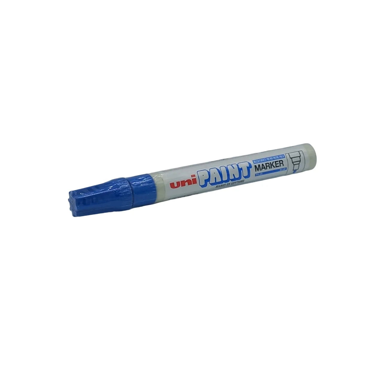Buy UNI Paint Marker Blue online at best price in Pakistan from Qasimstationers.pk Available in All Colors and shades See Options pay cash on delivery right at your doorstep. Uni Paint Marker writes on virtually any surface glass, metal, wood, rubber, stone, plastic, paper, vinyl, leather, canvas Quick drying ink marks opaque
