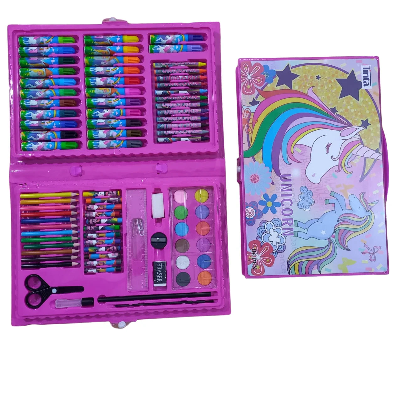 Unicorn Multi Color 86 PCS Kit / Set with Button Box Best Quality at Best Prices at Best Price in Pakistan. Best Art Supplies, Office & Stationery Store. ✓ Free Delivery ✓ Cash on Delivery ✓ Deals