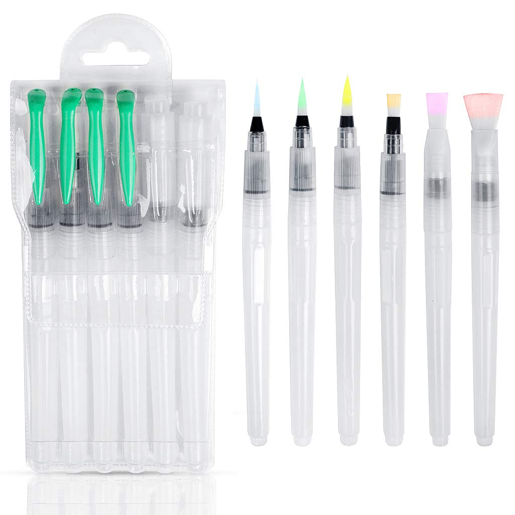Watercolor Brush Pen Refillable Calligraphy Drawing Pen - Pack of 6 at Best Price in Pakistan. Best Art Supplies, Office & Stationery Store. ✓Free Delivery ✓Cash on Delivery ✓Deals