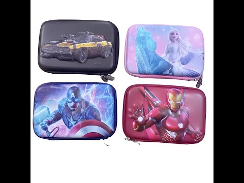 Cars Multipurpose Zipper Pencil Case, Pen & Pencil Pouch Bag Case for School Supplies for Kids