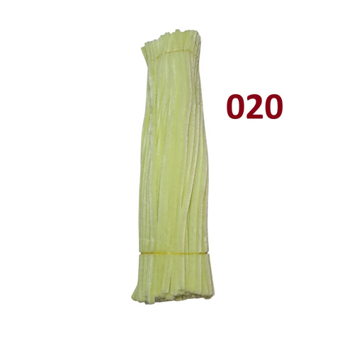 Pack of 100 - Pipe Cleaner velvet Sticks