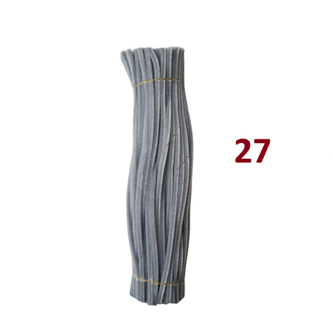 Pack of 100 - Pipe Cleaner velvet Sticks