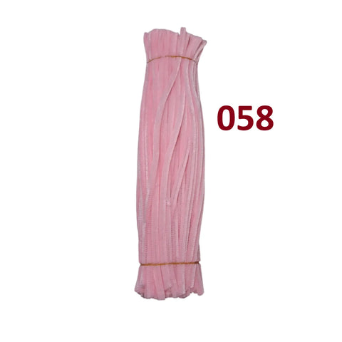 Pack of 100 - Pipe Cleaner velvet Sticks