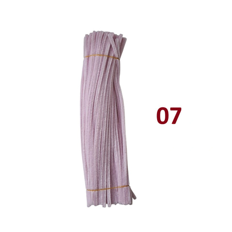 Pack of 100 - Pipe Cleaner velvet Sticks