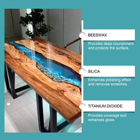 Jakehoe Epoxy Resin Polish & Surface Restorer – 100ml | High Gloss Finish | Scratch & Stain Remover for Resin Art, Jewelry, and Crafts