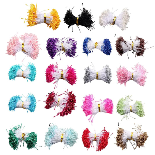 Shop 100 Pcs Mini Flower Stamen with pearl pistils for stunning DIY projects. Perfect for weddings and scrapbooking at unbeatable prices on Qasimstationers.pk.