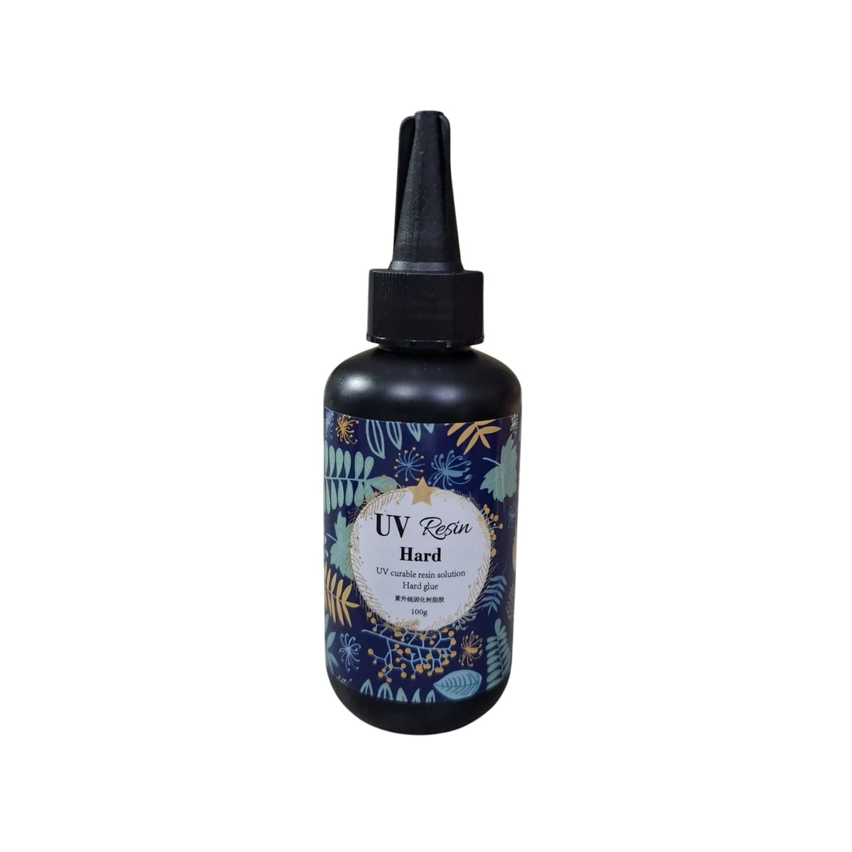 50g - 100g UV Resin Crystal Clear Hard Ultraviolet Fast Curing UV Epoxy Resin for Jewelry Making Craft Decoration, 100g