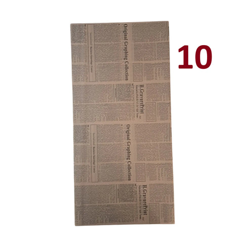 5 Pcs Waterproof Floral Bouquet Wrapping Sheets 58x58cm