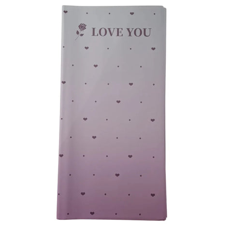 20 Waterproof Floral Bouquet Wrapping Sheets 58x58cm