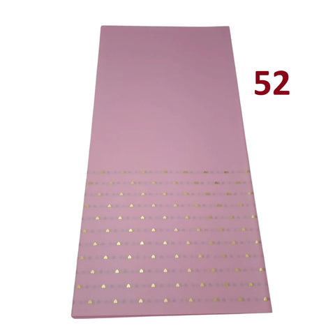 5 Pcs Waterproof Floral Bouquet Wrapping Sheets 58x58cm