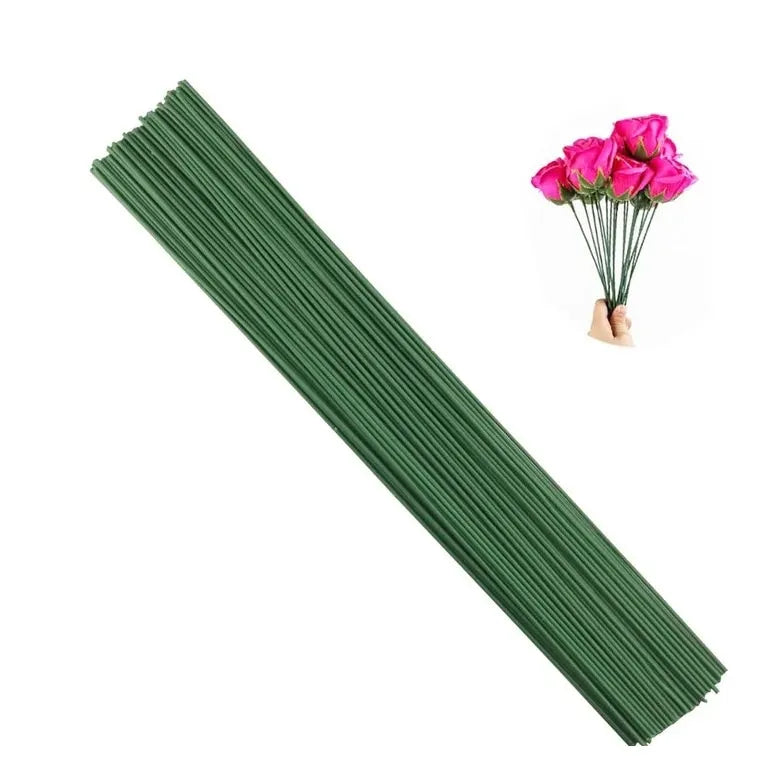 Shop 12pc 2mmx30cm wrapped floral wire stems for beautiful bouquets and crafts. Visit Qasimstationers.pk for the best deals today!