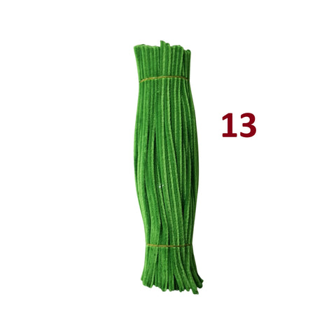 Pack of 100 - Pipe Cleaner velvet Sticks