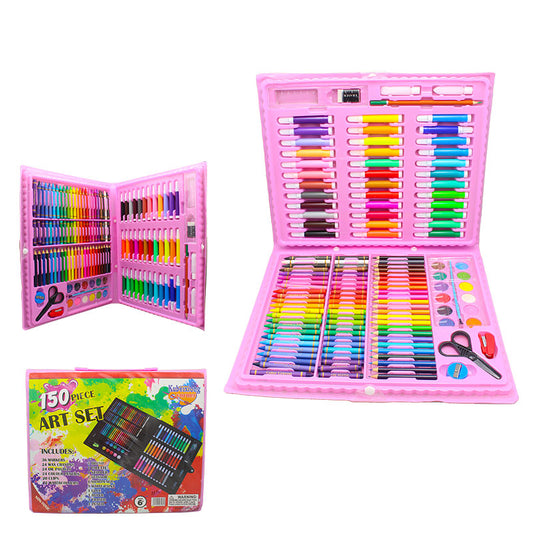 Kids Colouring Kit - 150 Pcs Colour Box Set