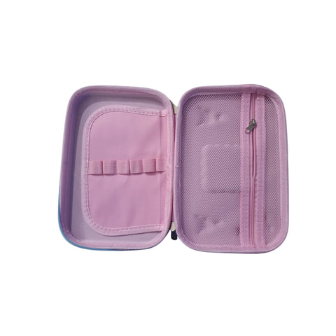 Kuromi 3D Pencil Case with Calculator – Embossed Fiber Kids Pouch