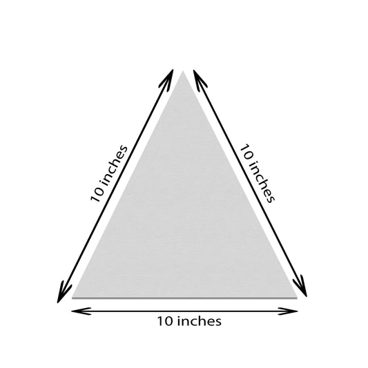 1 Piece of 10x10 Inches Triangle White Canvas Board at Best Price in Pakistan. Best Art Supplies, Office & Stationery Store. ✓Free Delivery ✓Cash on Delivery ✓Deals 
