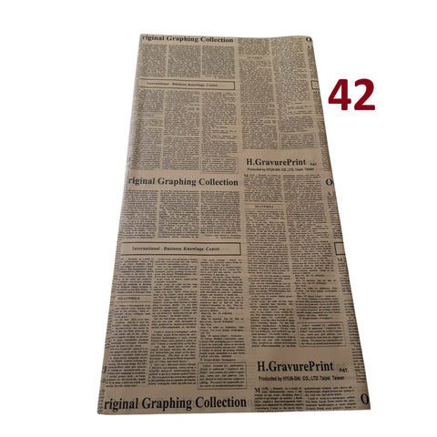 5 Pcs Waterproof Floral Bouquet Wrapping Sheets 58x58cm