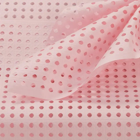5 Pcs BOPP Floral Bouquet Wrapping Paper 58x58cm polka dot design