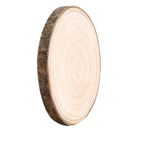 12 Inches Wooden Log Slice Disc for DIY Crafts Diameter