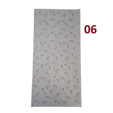 5 Pcs Waterproof Floral Bouquet Wrapping Sheets 58x58cm