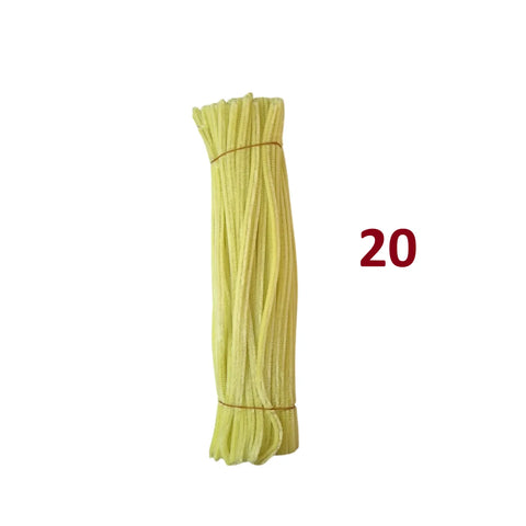 Pack of 100 - Pipe Cleaner velvet Sticks
