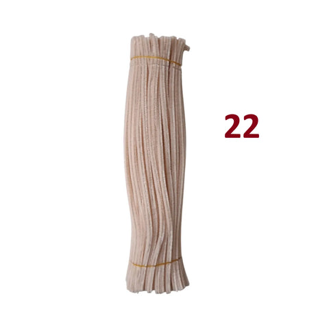 Pack of 100 - Pipe Cleaner velvet Sticks