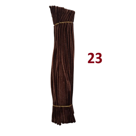 Pack of 100 - Pipe Cleaner velvet Sticks