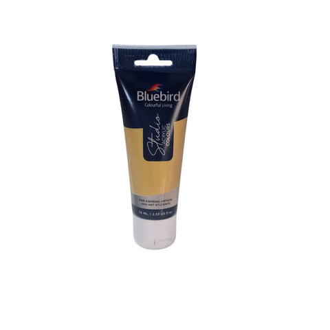 Bluebird 75ml Studio Acrylic Colors Paint Tubes Basic Colors