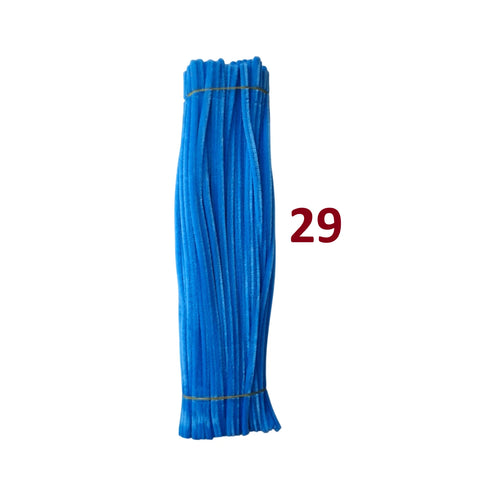 Pack of 100 - Pipe Cleaner velvet Sticks