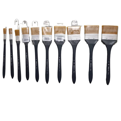 YIPINXUAN Flat Brush Long Handle Gesso Brushes - 1 Pc