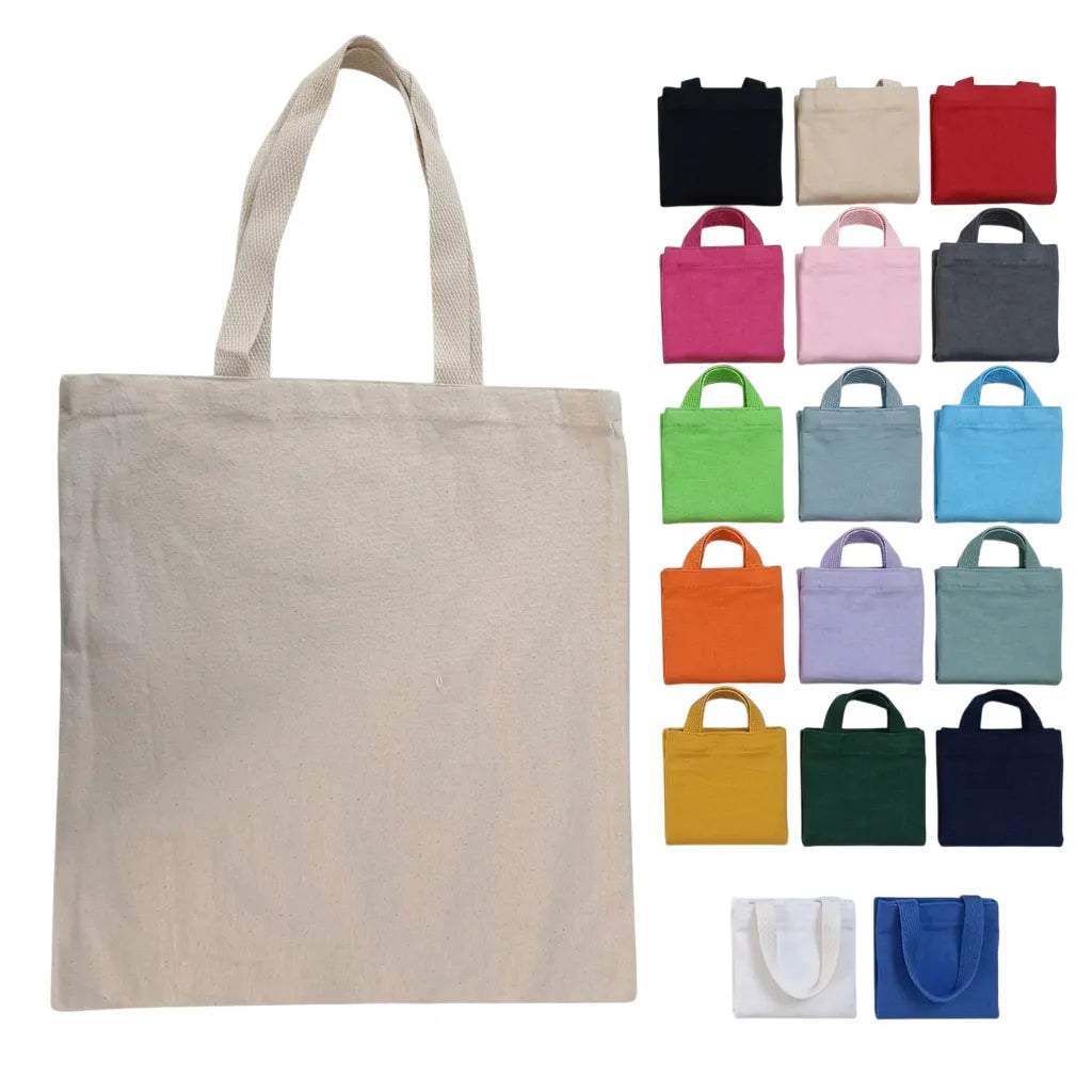Shop high-quality 300g Cotton Tote Bags for Girls at Qasimstationers.pk. Eco-friendly and versatile, these bags are perfect for any occasion. Order today!
