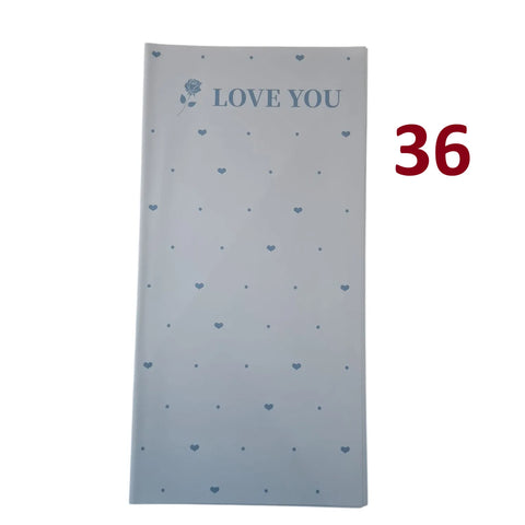 5 Pcs Waterproof Floral Bouquet Wrapping Sheets 58x58cm