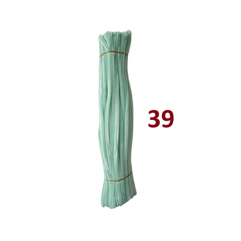 Pack of 100 - Pipe Cleaner velvet Sticks