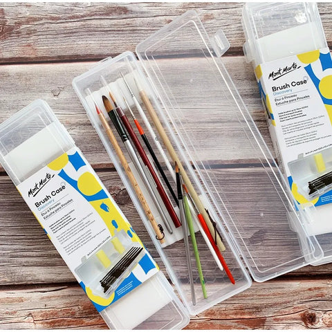 Mont Marte Discovery Brush Case Holder Plastic Case