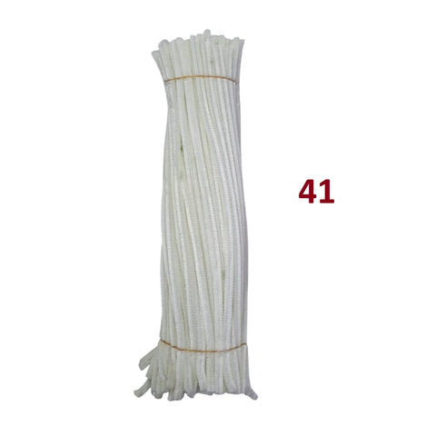 Pack of 100 - Pipe Cleaner velvet Sticks