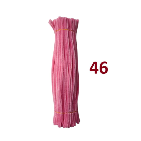 Pack of 100 - Pipe Cleaner velvet Sticks