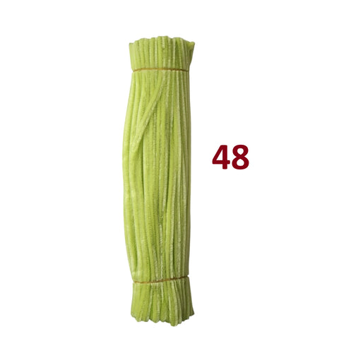 Pack of 100 - Pipe Cleaner velvet Sticks